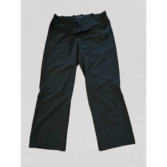 Marithé + François Girbaud Womens Drawstring Black Pants Made In Italy Size 27 - Picture 1 of 9